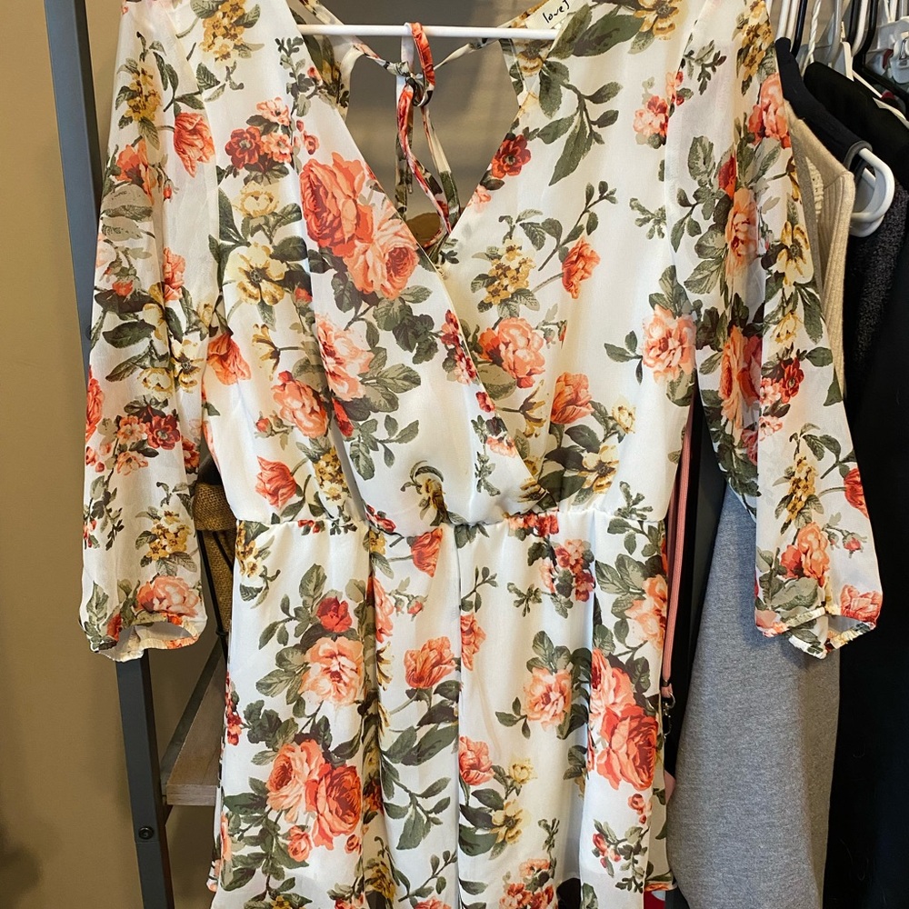 Floral romper